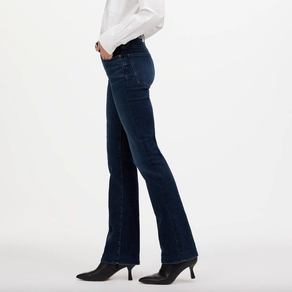 MADEWELL Kick Out Full Length Jeans Size 28 - Picture 3 of 12